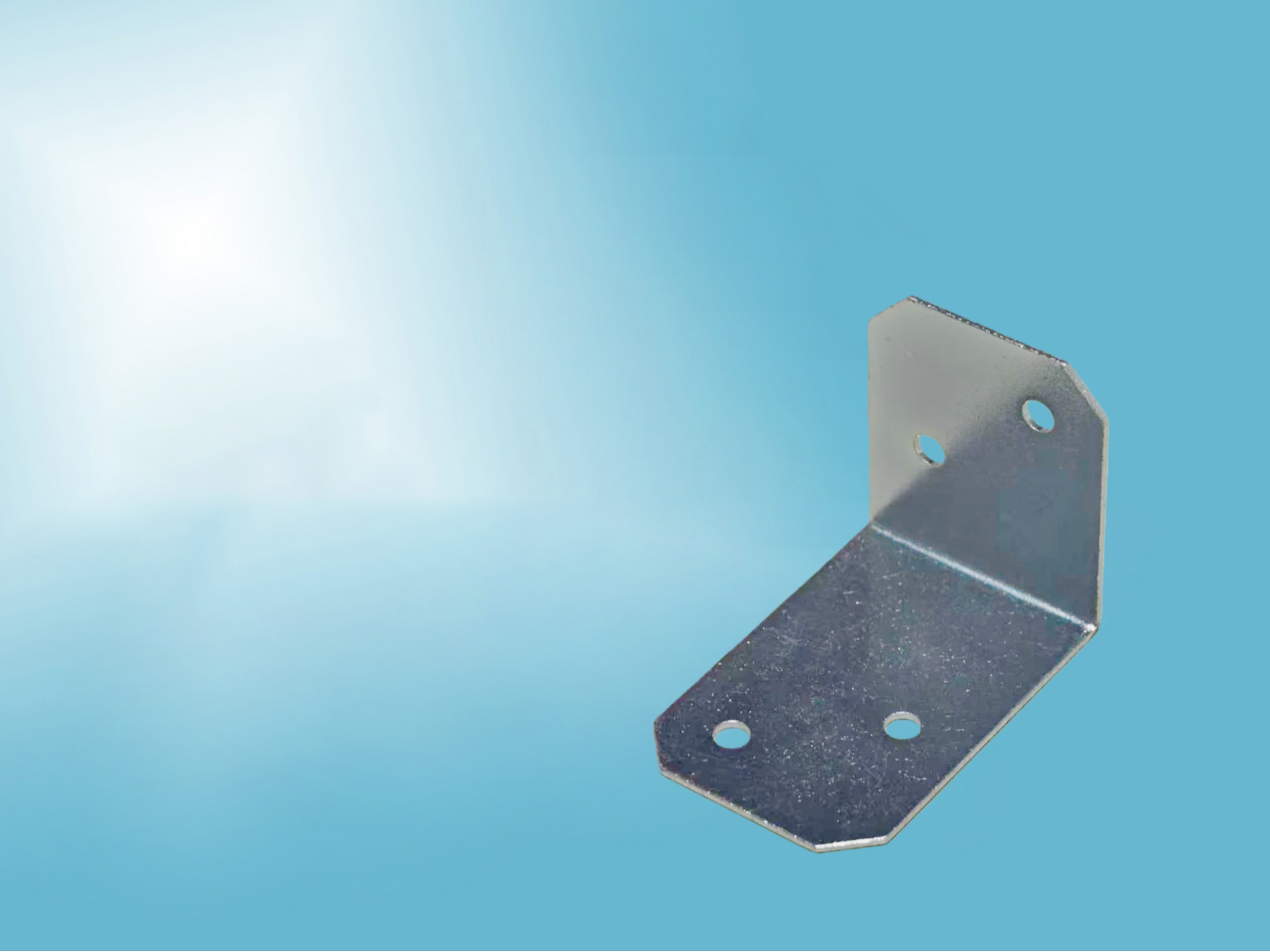 多孔金折　薄型２孔